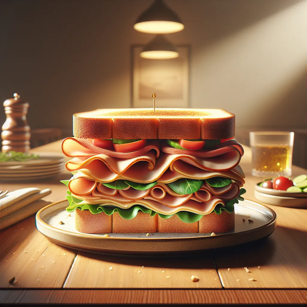 Turkey Club Sandwich Recipe · MealAI